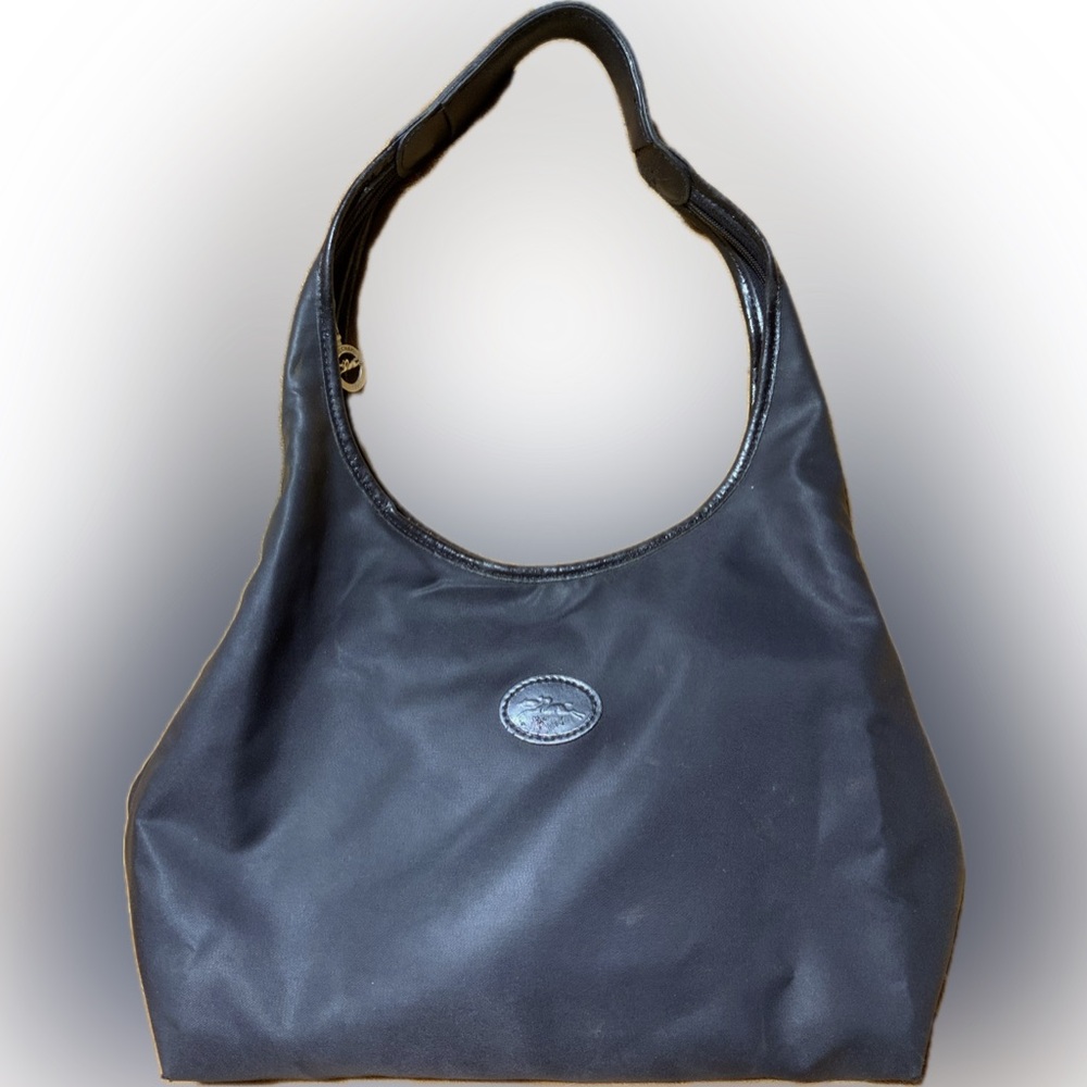 Longchamp Le Pliage Nylon Hobo Ergo Shoulder Handbag